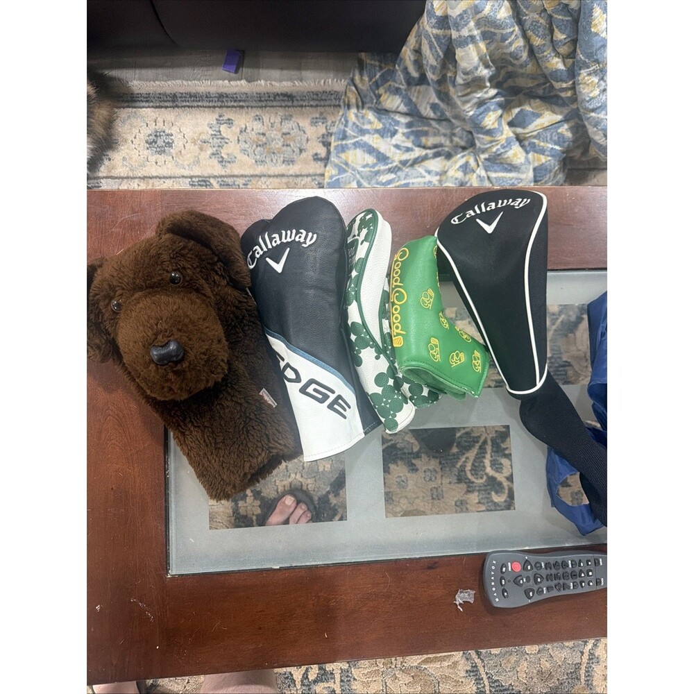 Lot Of Golf Head covers Callaway Good Good